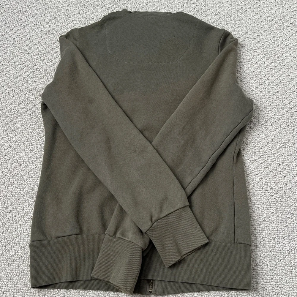 Burberry Green Zip-Up Hoodie - Picture 7 of 7
